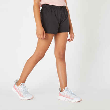 Girls' Breathable Shorts - Black