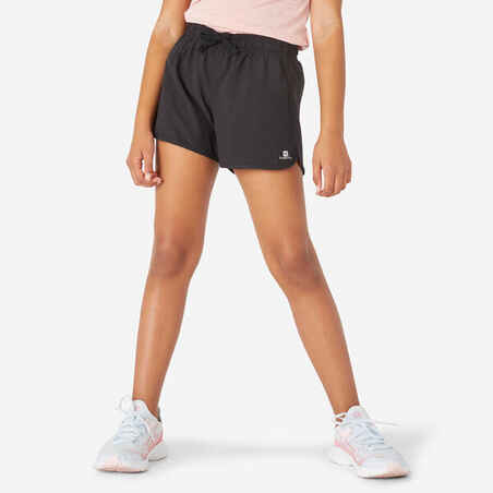 Girls' Breathable Shorts - Black