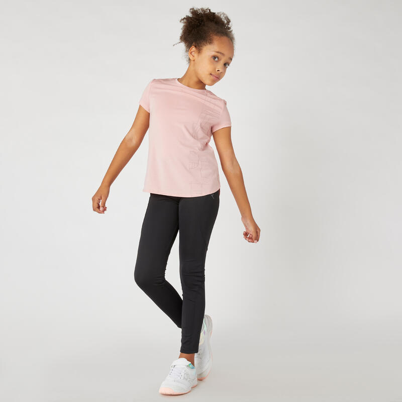 Chándal niño niña Domyos S500 transpirable gimnasia deportiva azul negro -  Decathlon