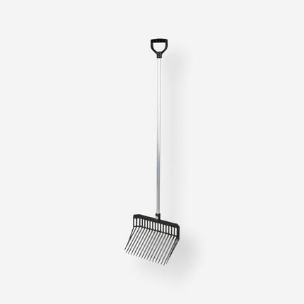 Fourche à copeaux avec manche équitation noir