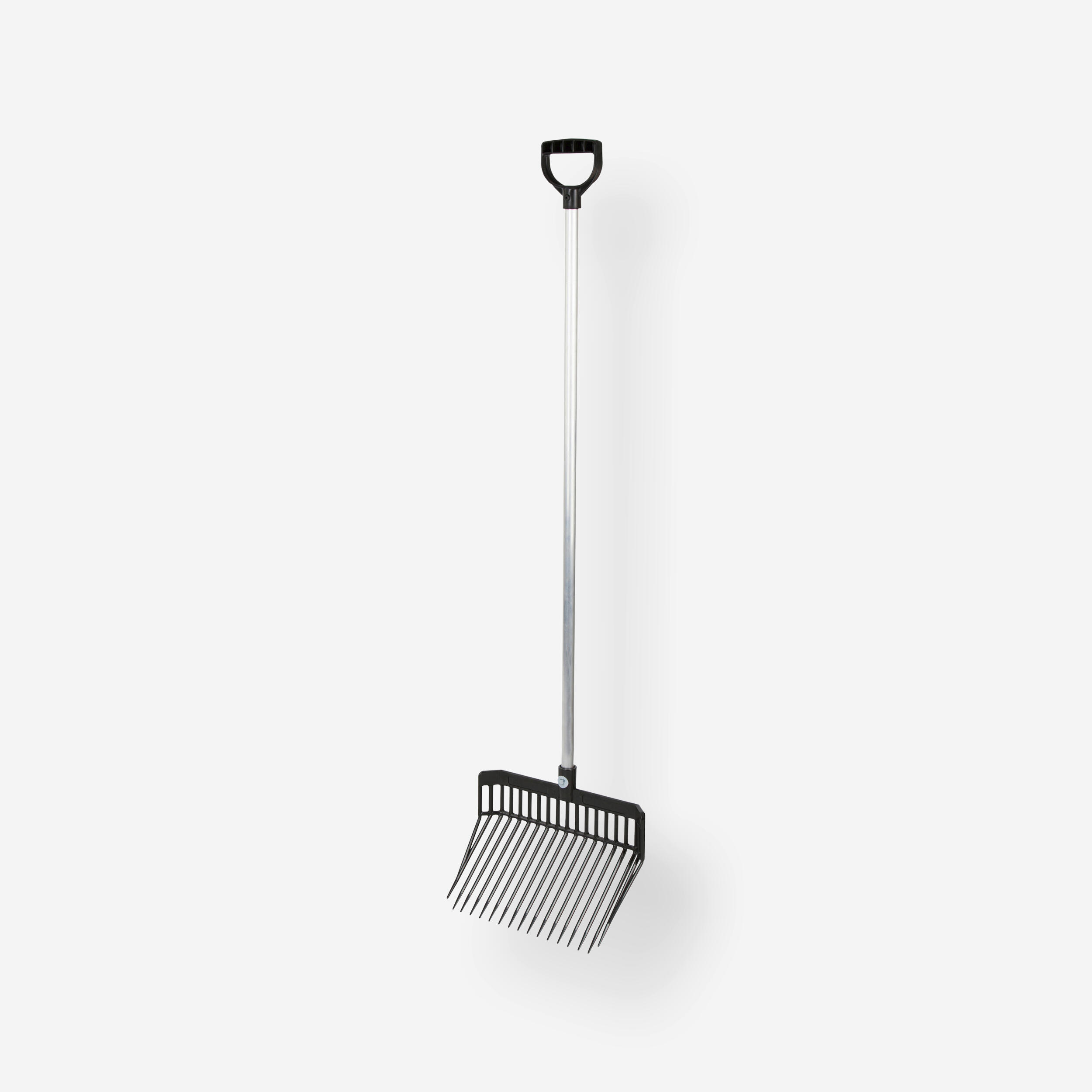 Chip fork with black riding handle