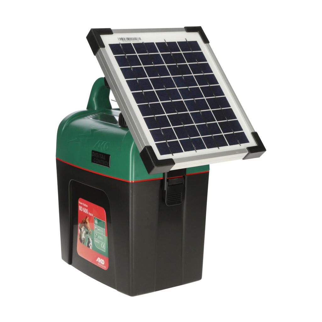 Solárny panel 5 W na nabíjanie zdrojov energie na batérie k elektrickej ohrade