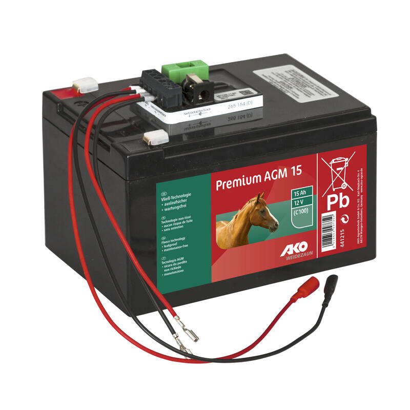 Batterie renforcée 12 V spéciale clôture électrique-Agridiscount