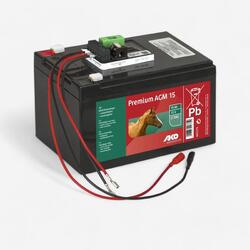 BATTERIE GEL équitation 15Ah 12V pour électrificateur de clôture