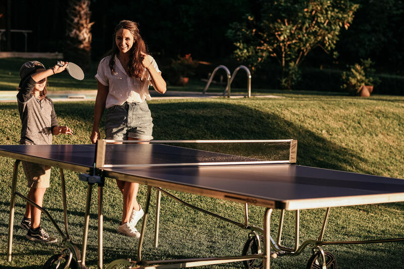 TABLE DE PING PONG EXTÉRIEURE PPT 500.2 BLEUE PONGORI