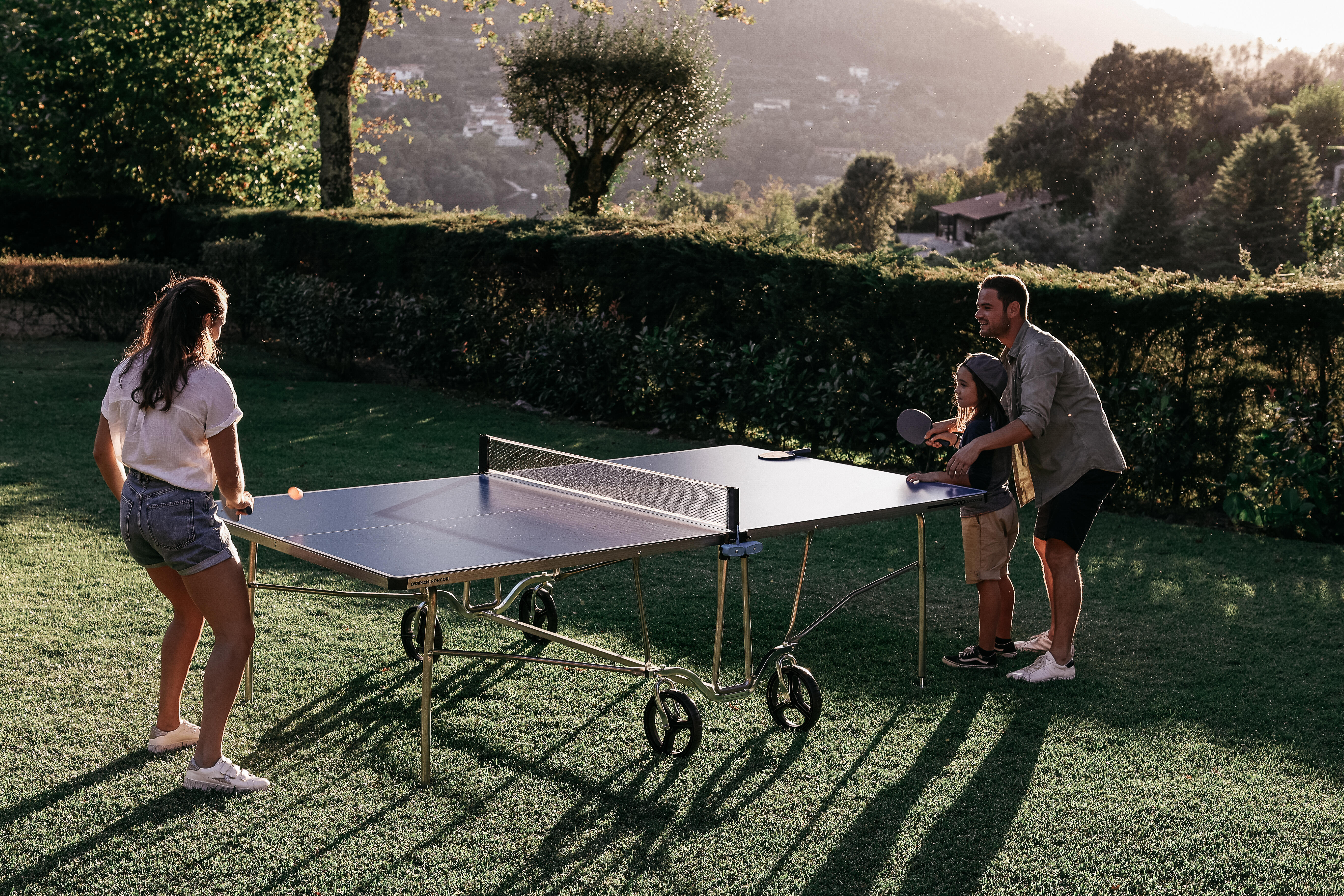 DECATHLON PPT 500 OUTDOOR PONGORI, tavolo da ping pong / ping pong