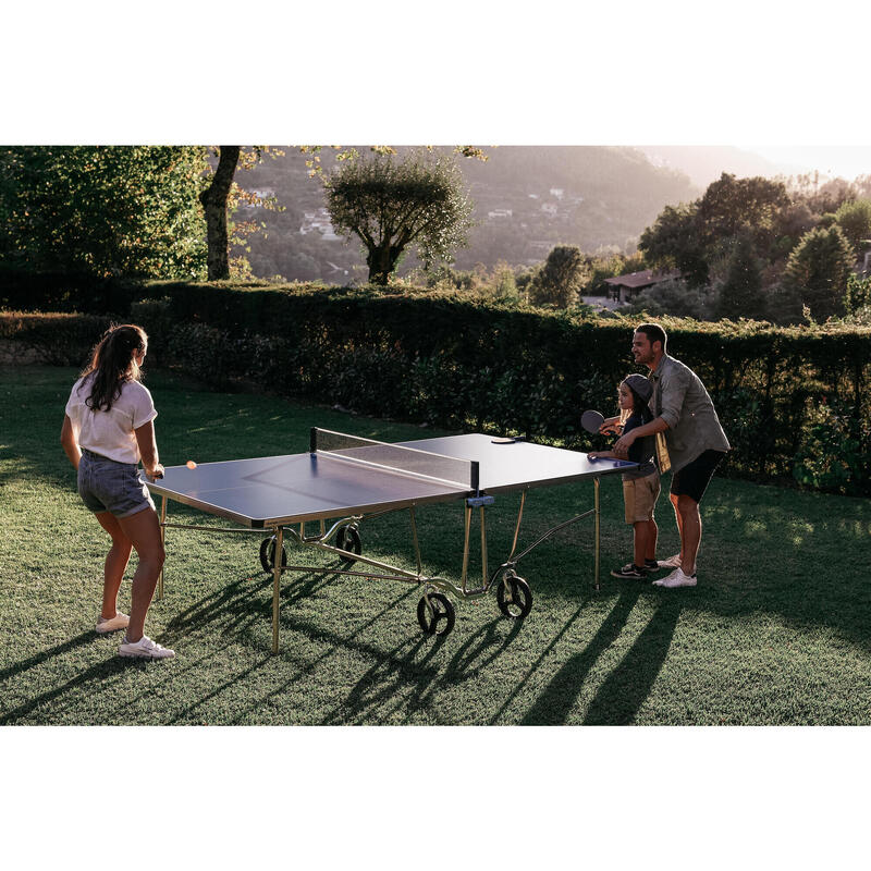 MESA DE PING PONG PPT 500.2 EXTERIOR AZUL