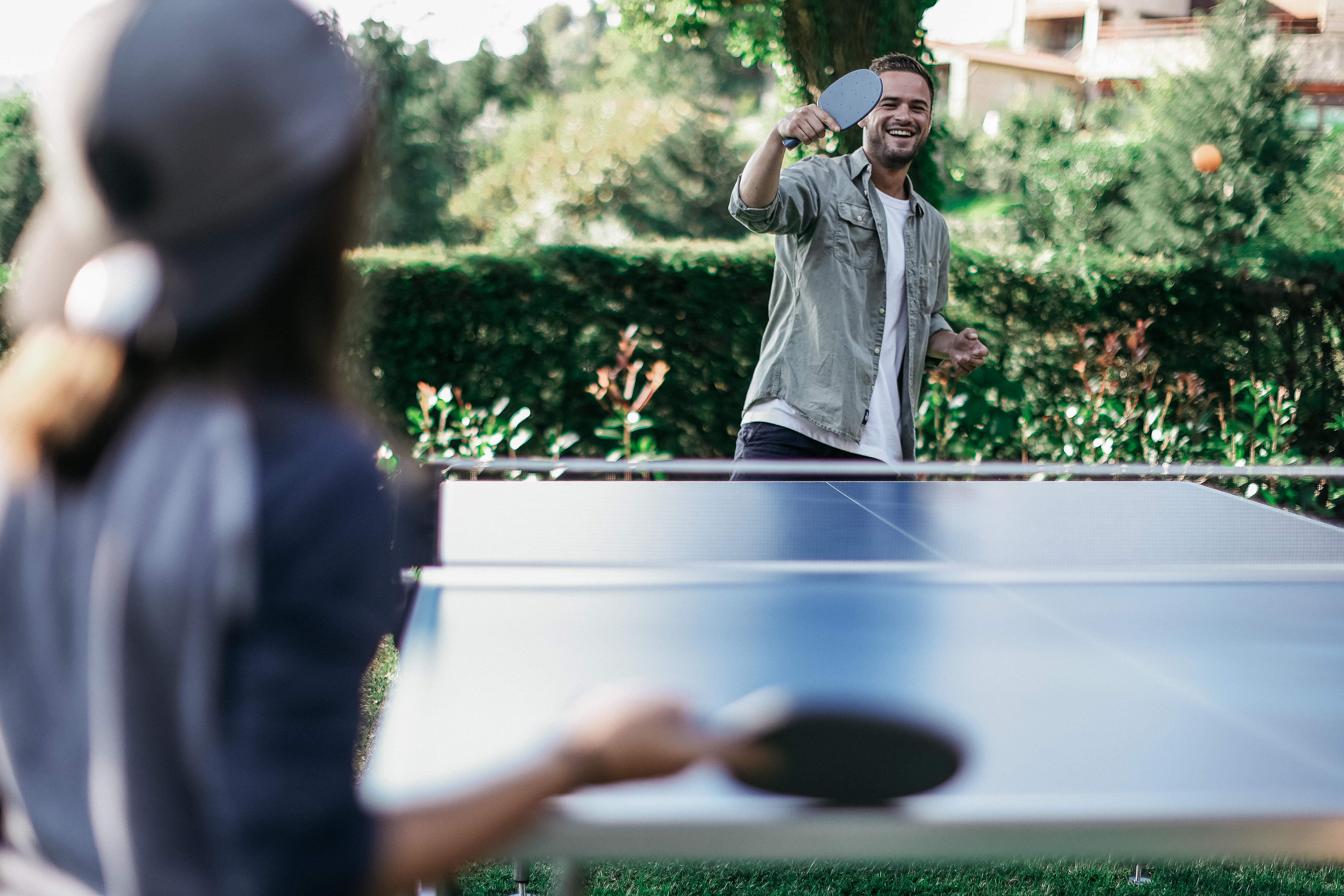 Table Tennis Table Outdoor - PPT 500.2 Blue - PONGORI