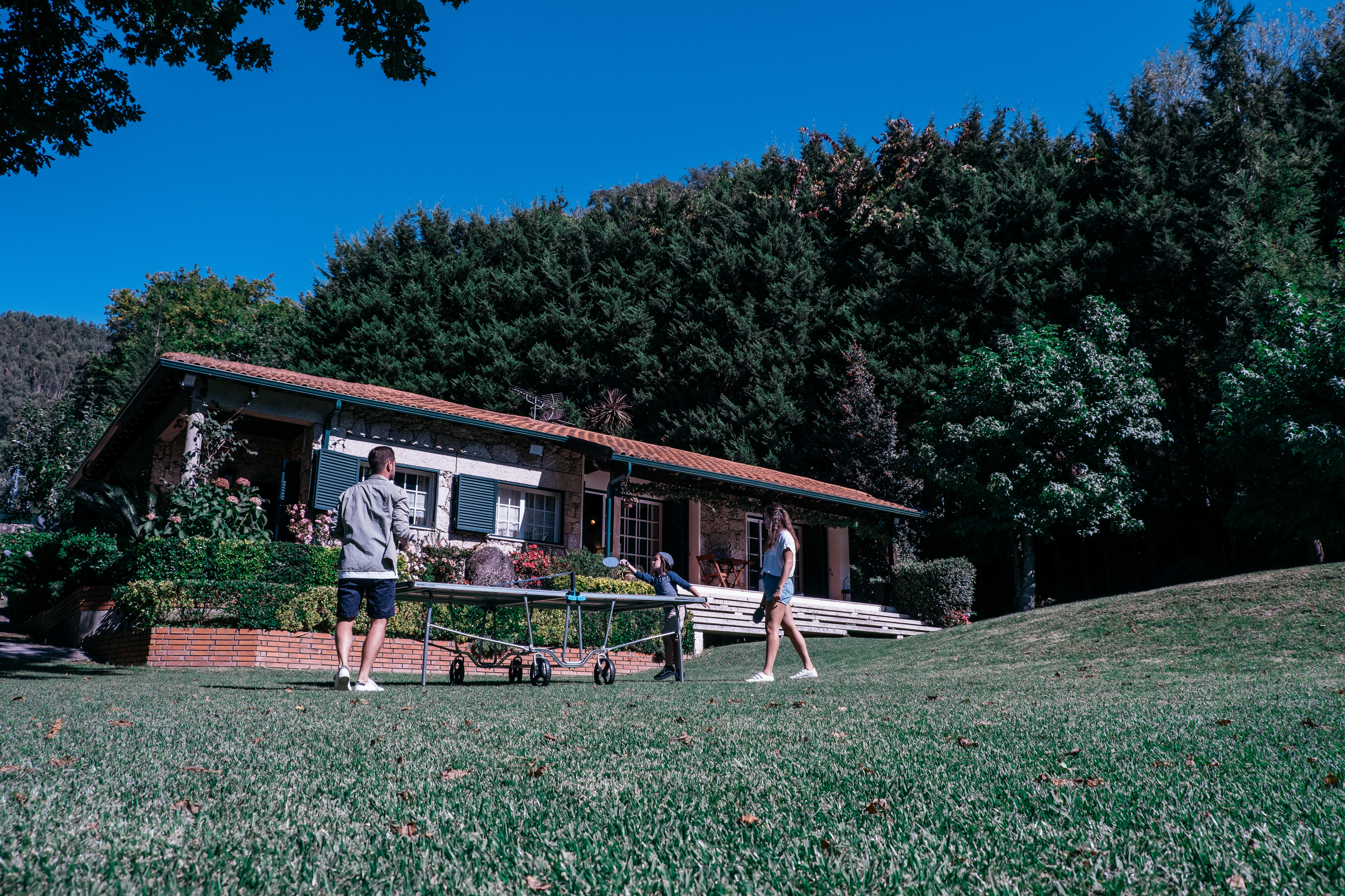 Table Tennis Table Outdoor - PPT 500.2 Blue - PONGORI
