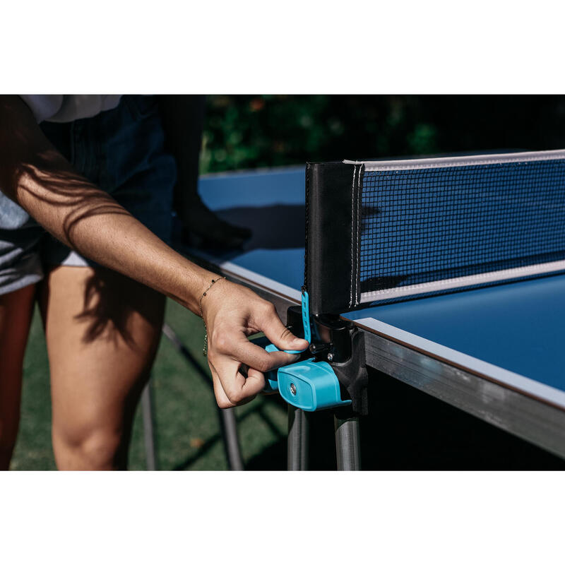 Mesa ping pong exterior plegable tablero 4 mm Pongori PPT 500.2