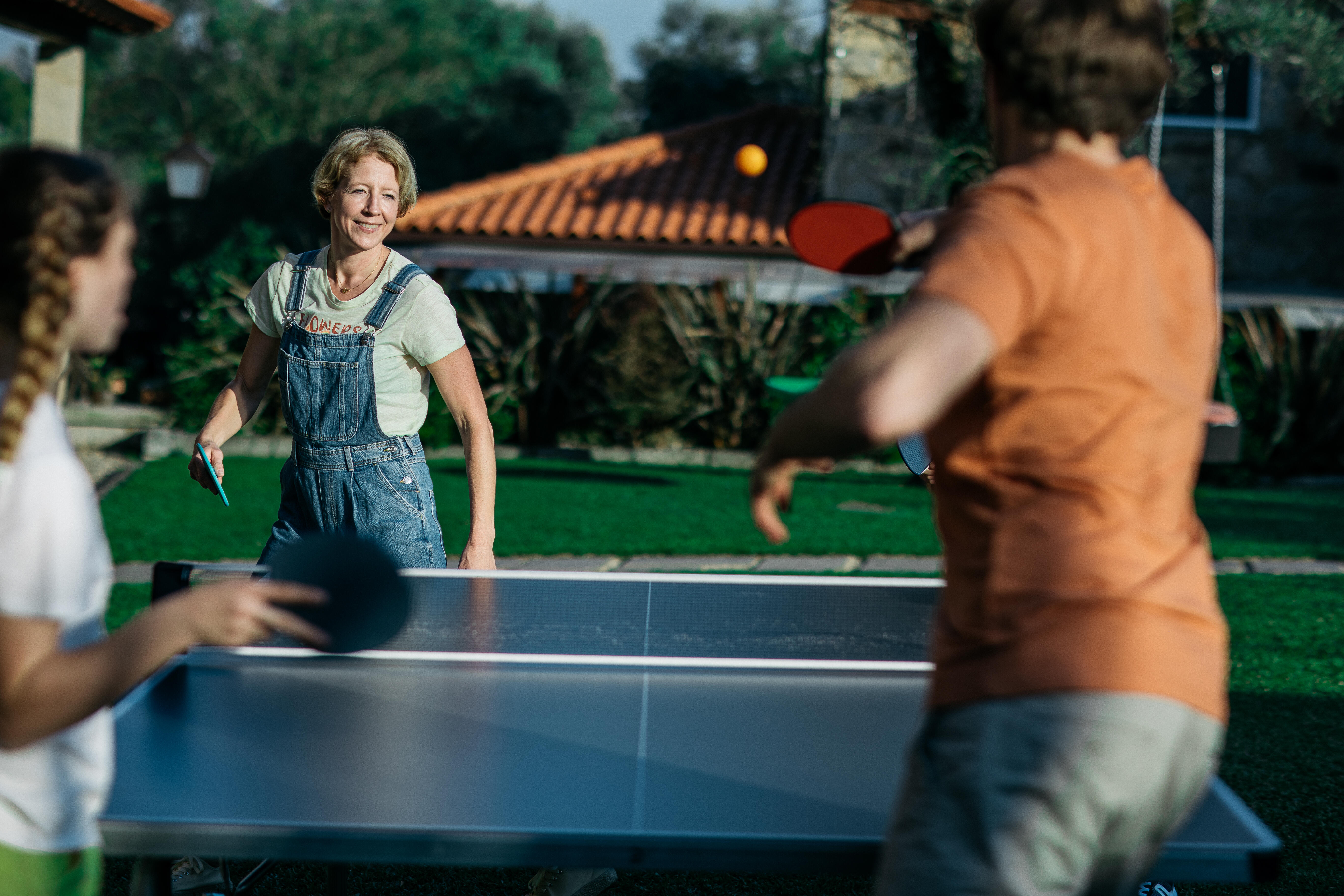 Table Tennis Table Outdoor - PPT 530.2 Grey - PONGORI