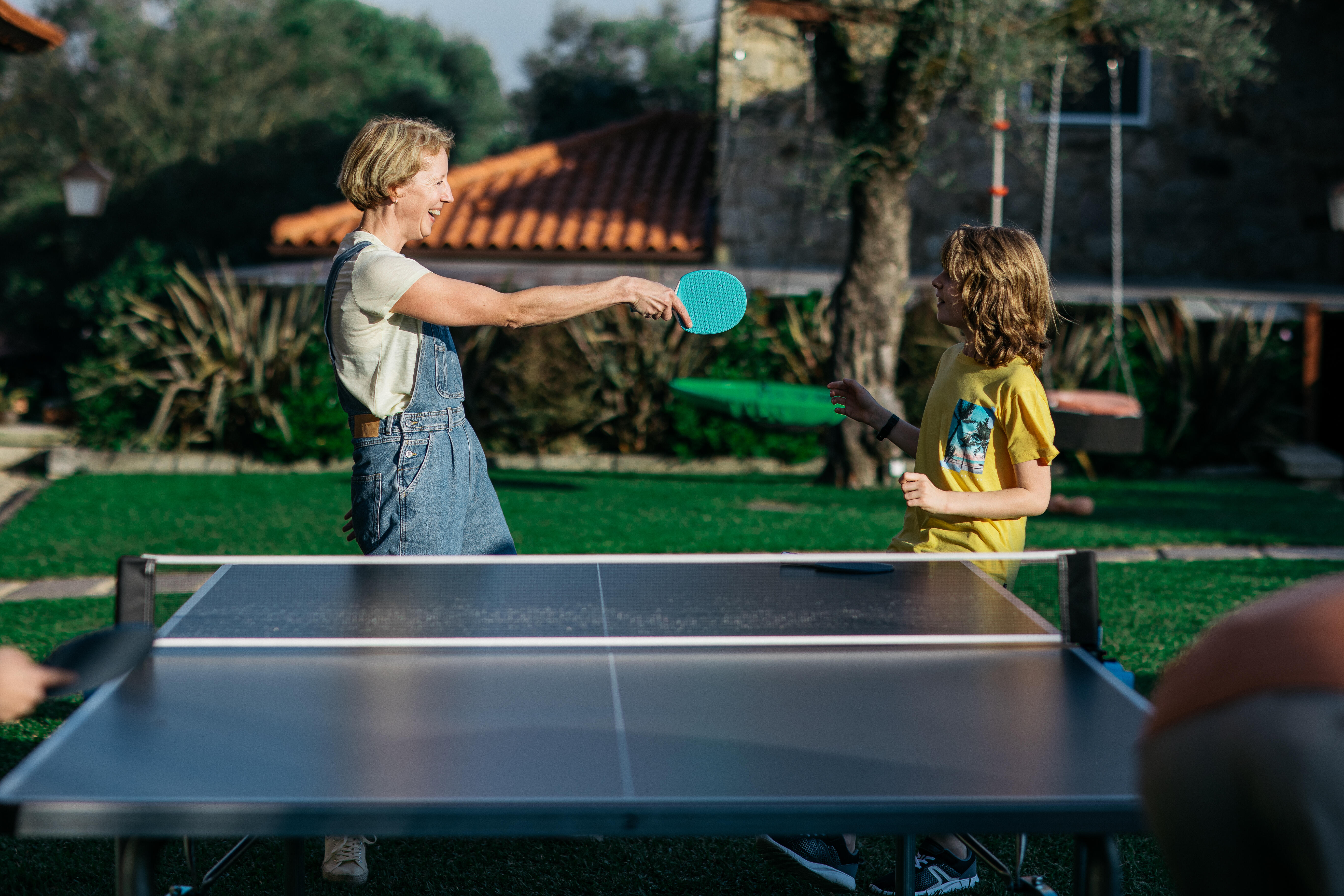 Table Tennis Table Outdoor - PPT 530.2 Grey - PONGORI