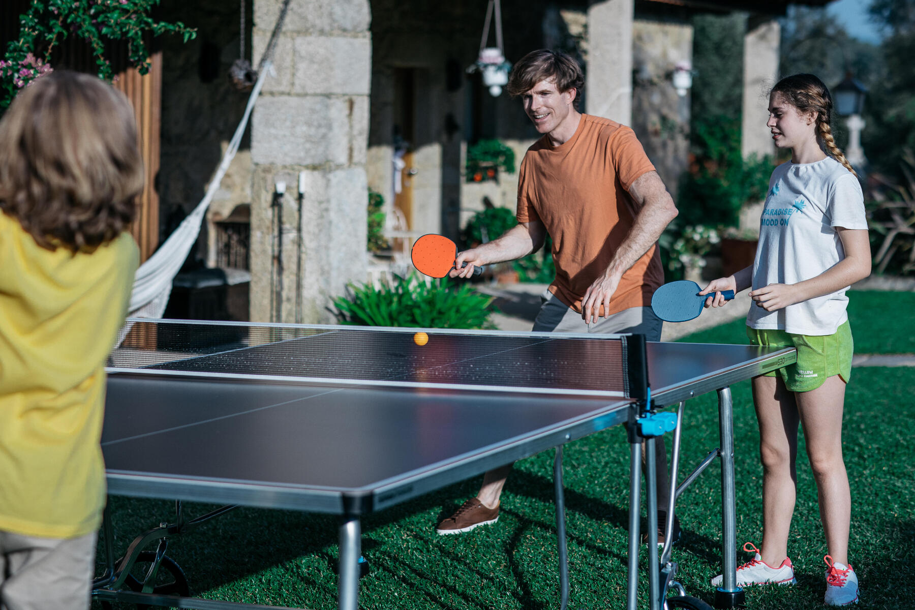 ping pong jardin