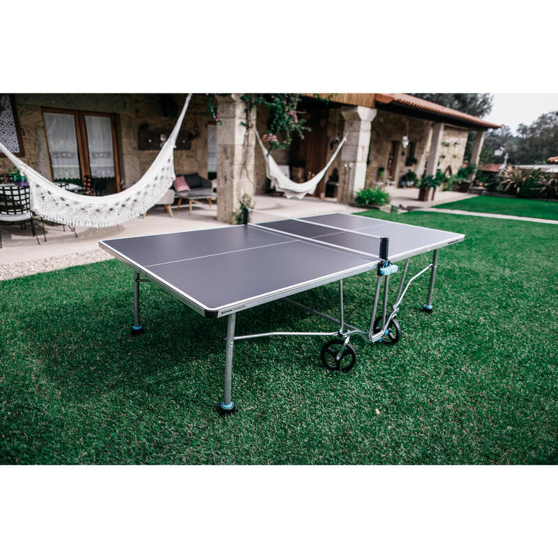 Mesa ping pong exterior plegable tablero 5 mm Pongori PPT 530.2