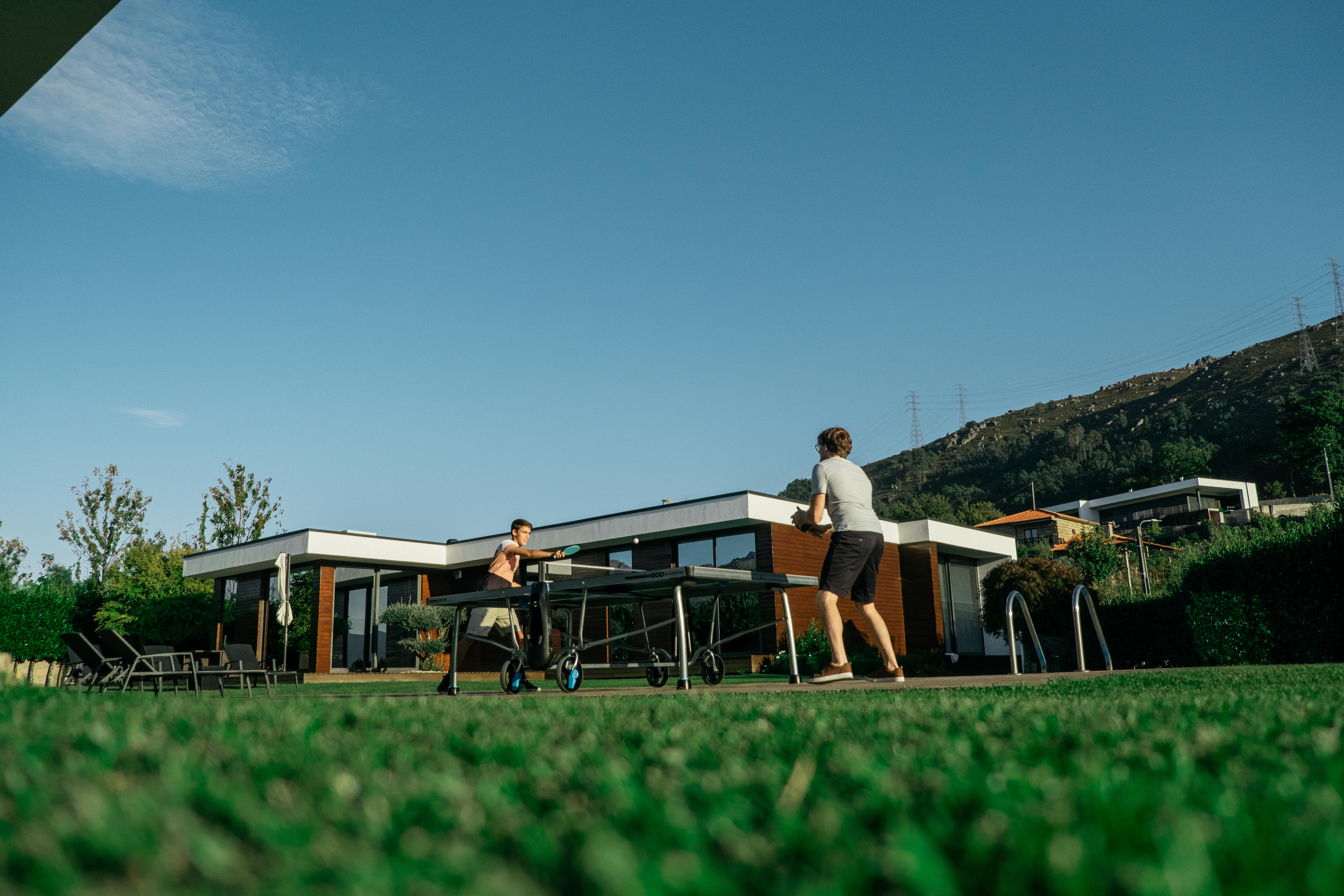 Table Tennis Table Outdoor - PPT 900.2 Grey - PONGORI