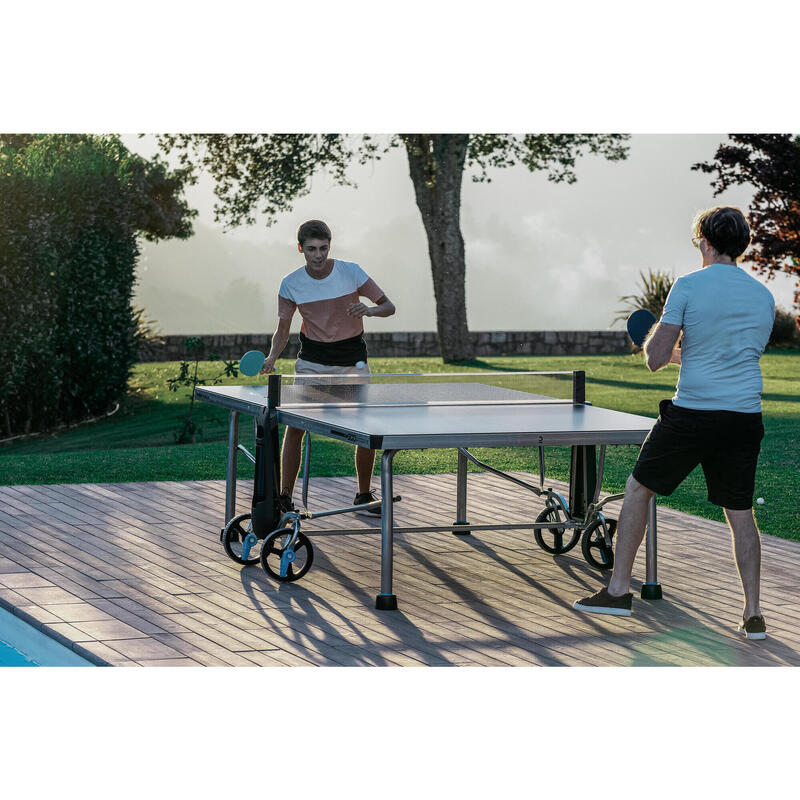 MESA DE PING PONG PPT 900.2 EXTERIOR CINZENTO