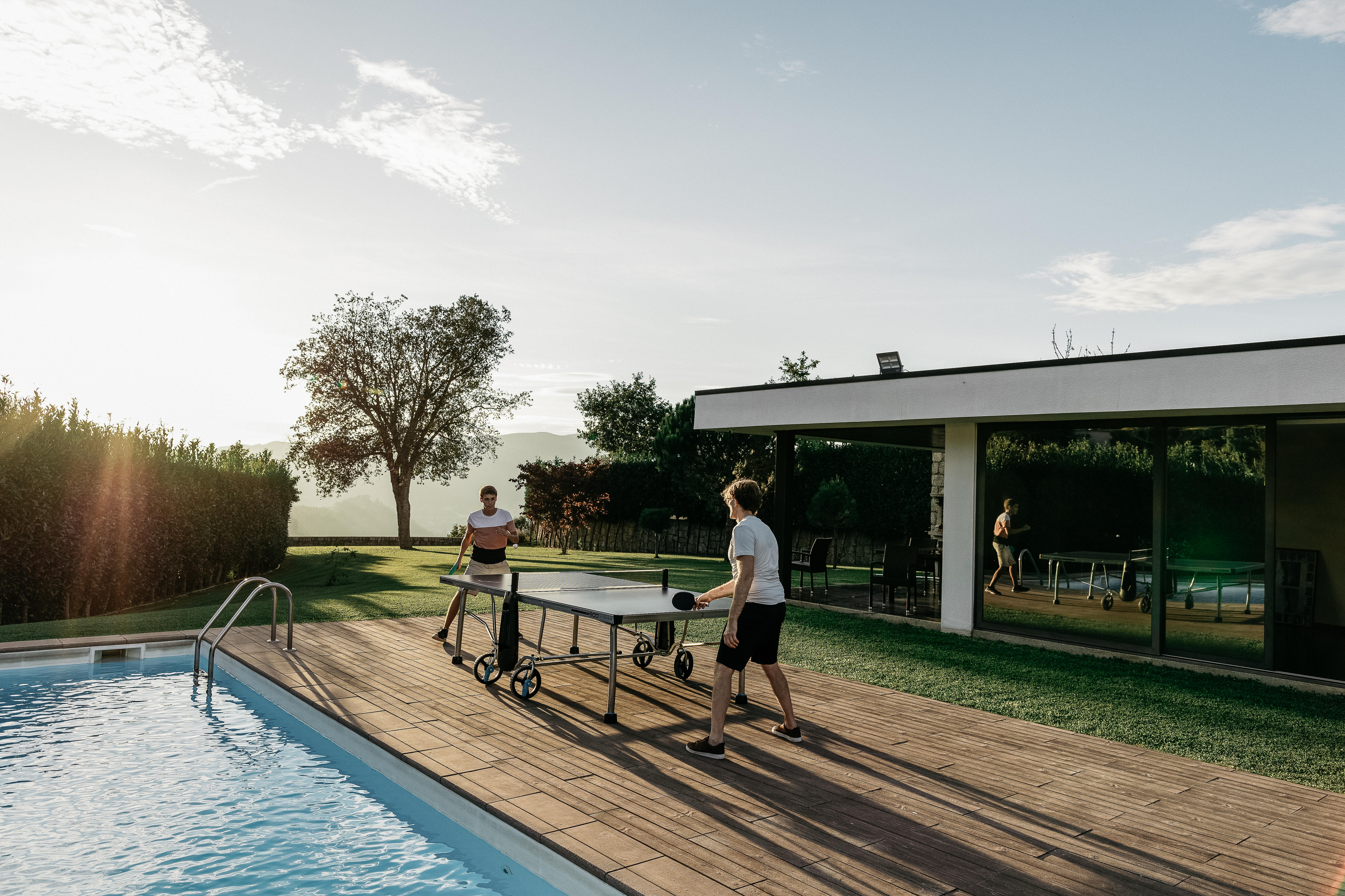 Table Tennis Table Outdoor - PPT 900.2 Grey - PONGORI