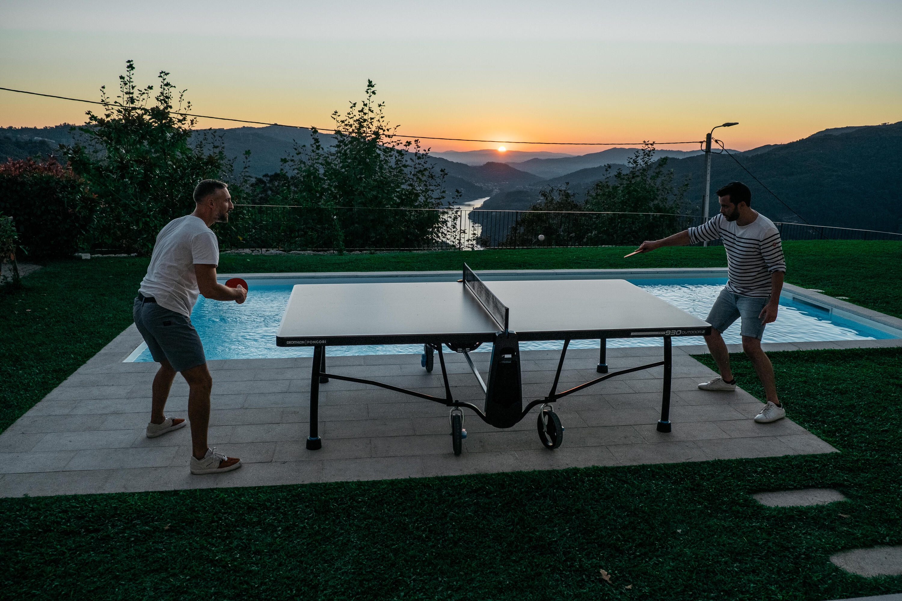 Tischtennisplatte Outdoor - PPT 930.2 schwarz 23/25