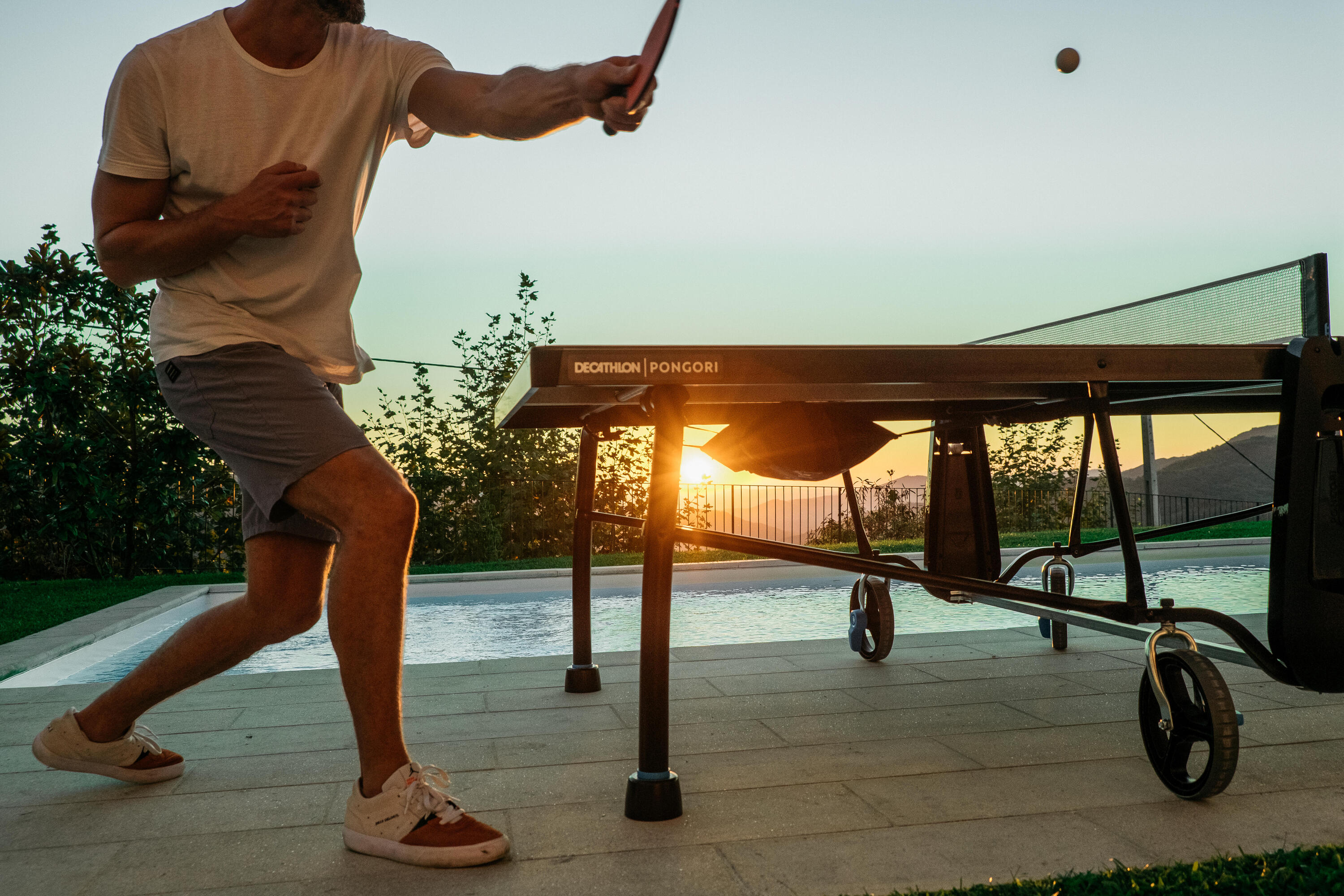Tischtennisplatte Outdoor - PPT 930.2 schwarz 25/25