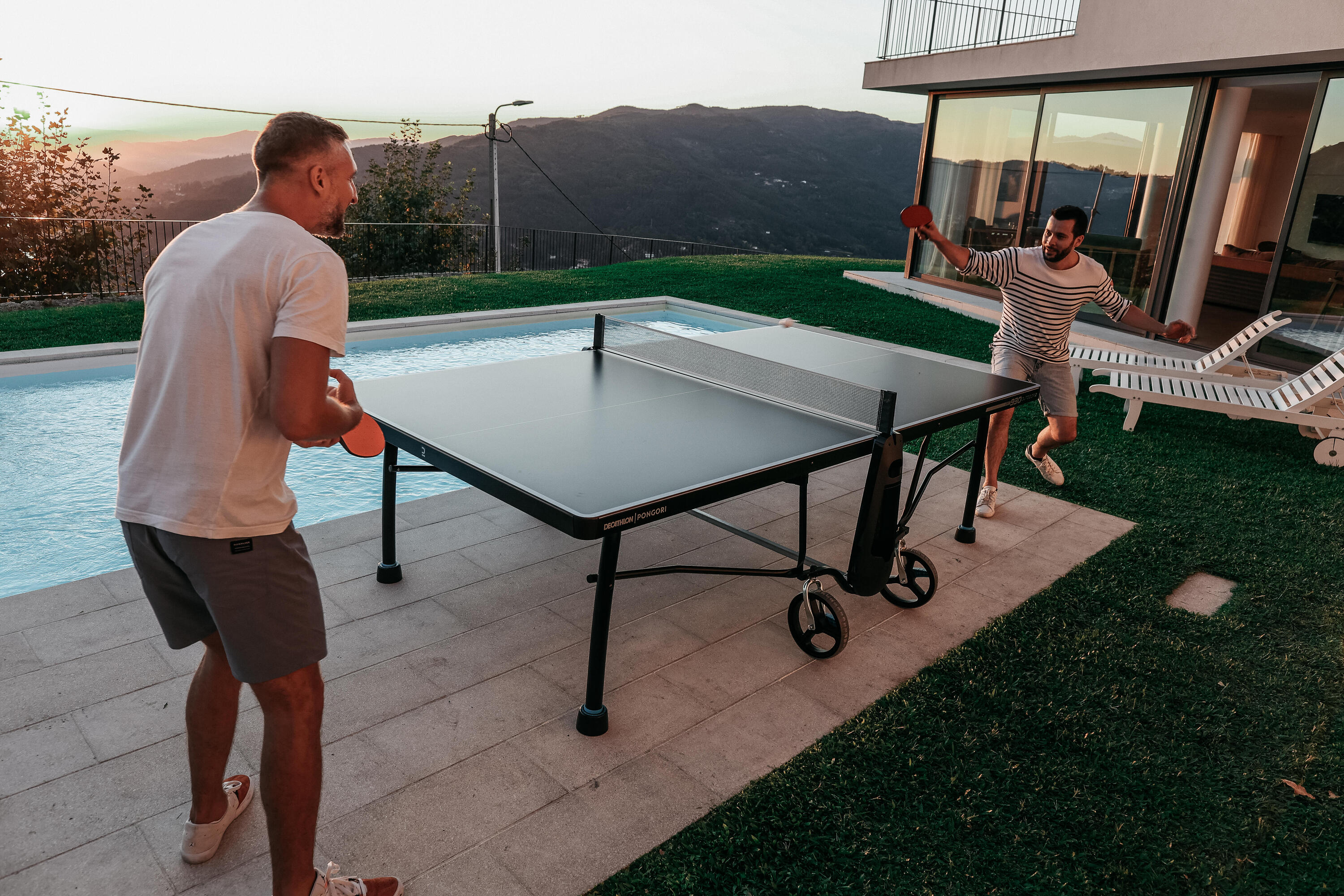 Tischtennisplatte Outdoor - PPT 930.2 schwarz 24/25