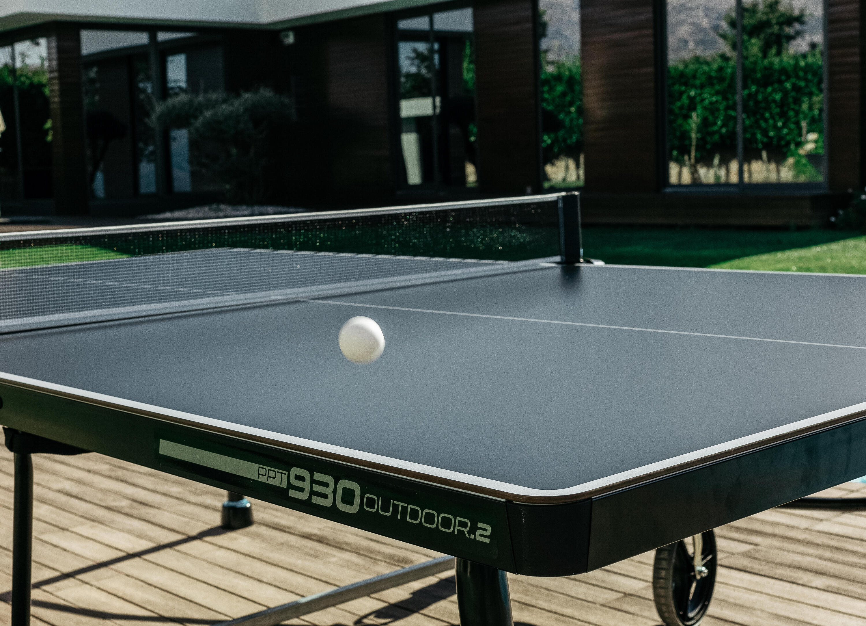 Tischtennisplatte Outdoor - PPT 930.2 schwarz 21/25