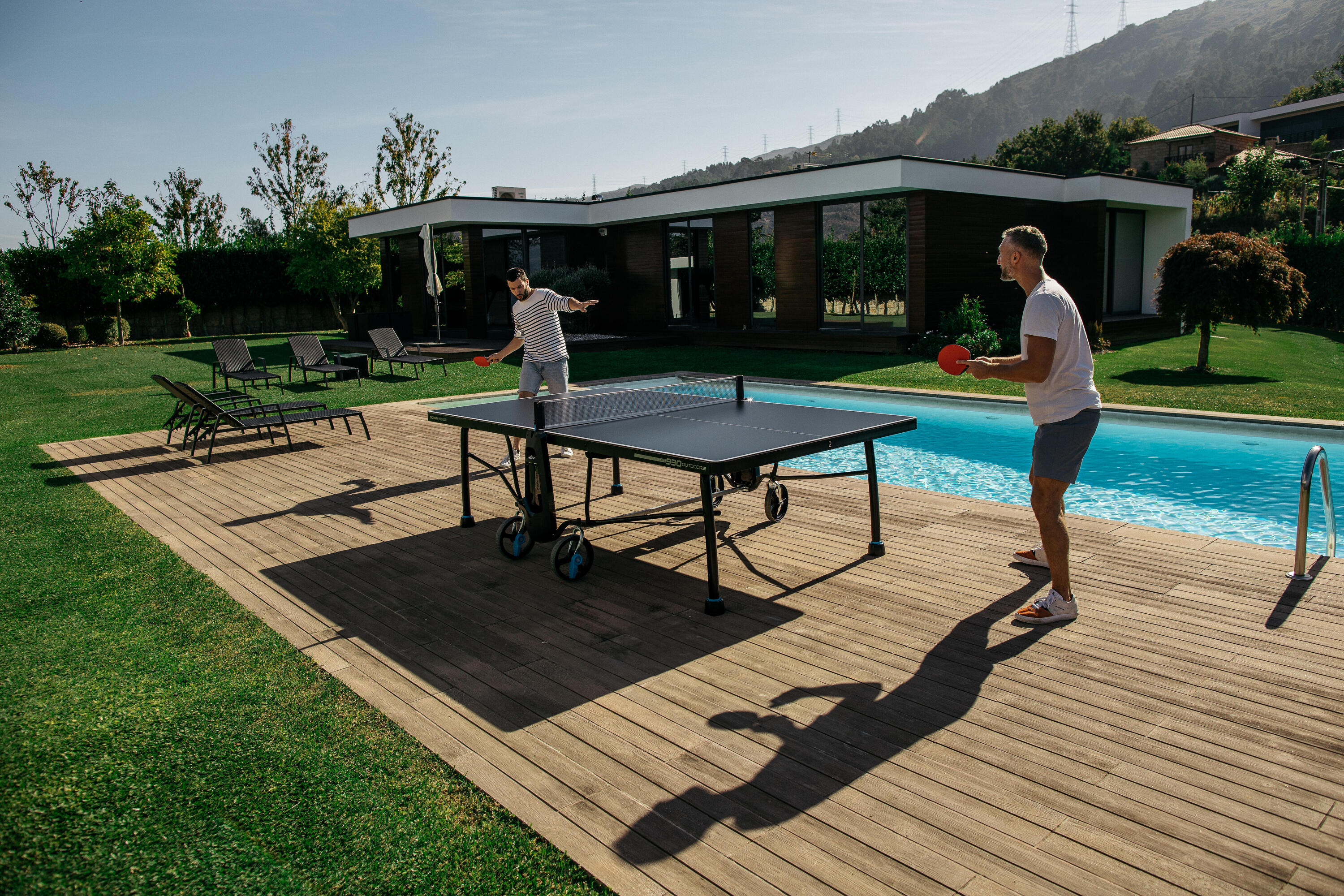Tischtennisplatte Outdoor - PPT 930.2 schwarz 20/25