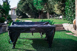 Table Tennis Open Table Cover - Black