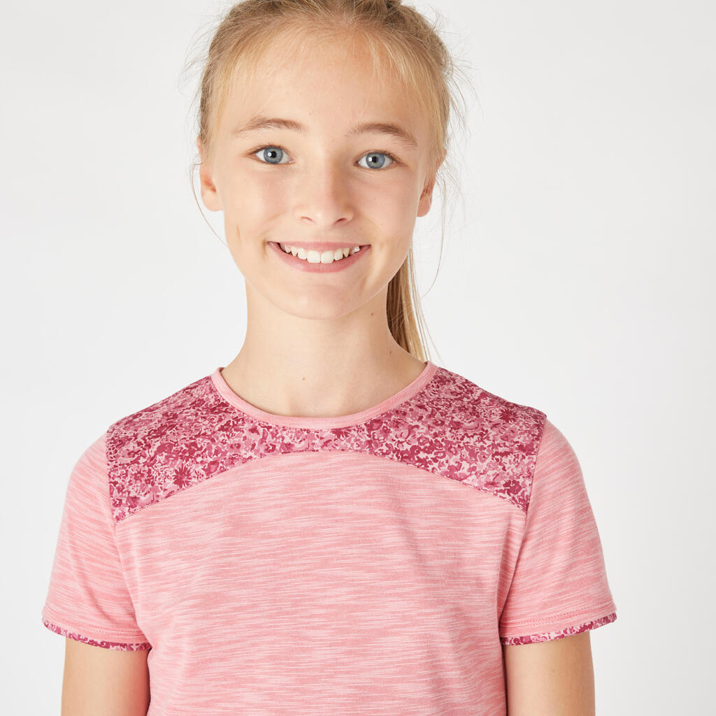 Girls' 2-in-1 T-Shirt - Turquoise