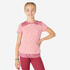 Girls' Double Layered T-shirt  - Pink
