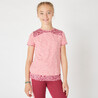 Girls Double Layered T-shirt S500 - Pink