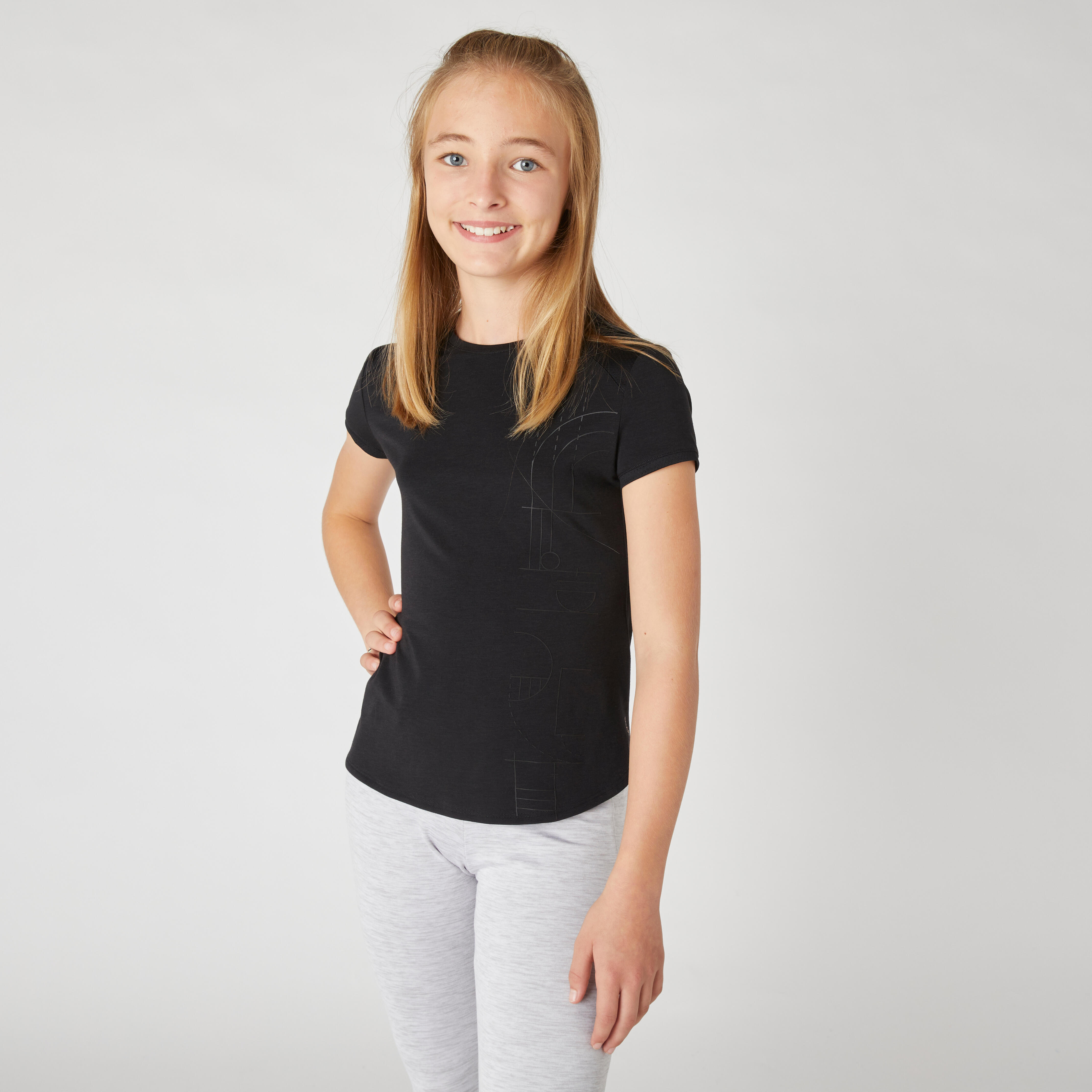 Camiseta básica niña online decathlon