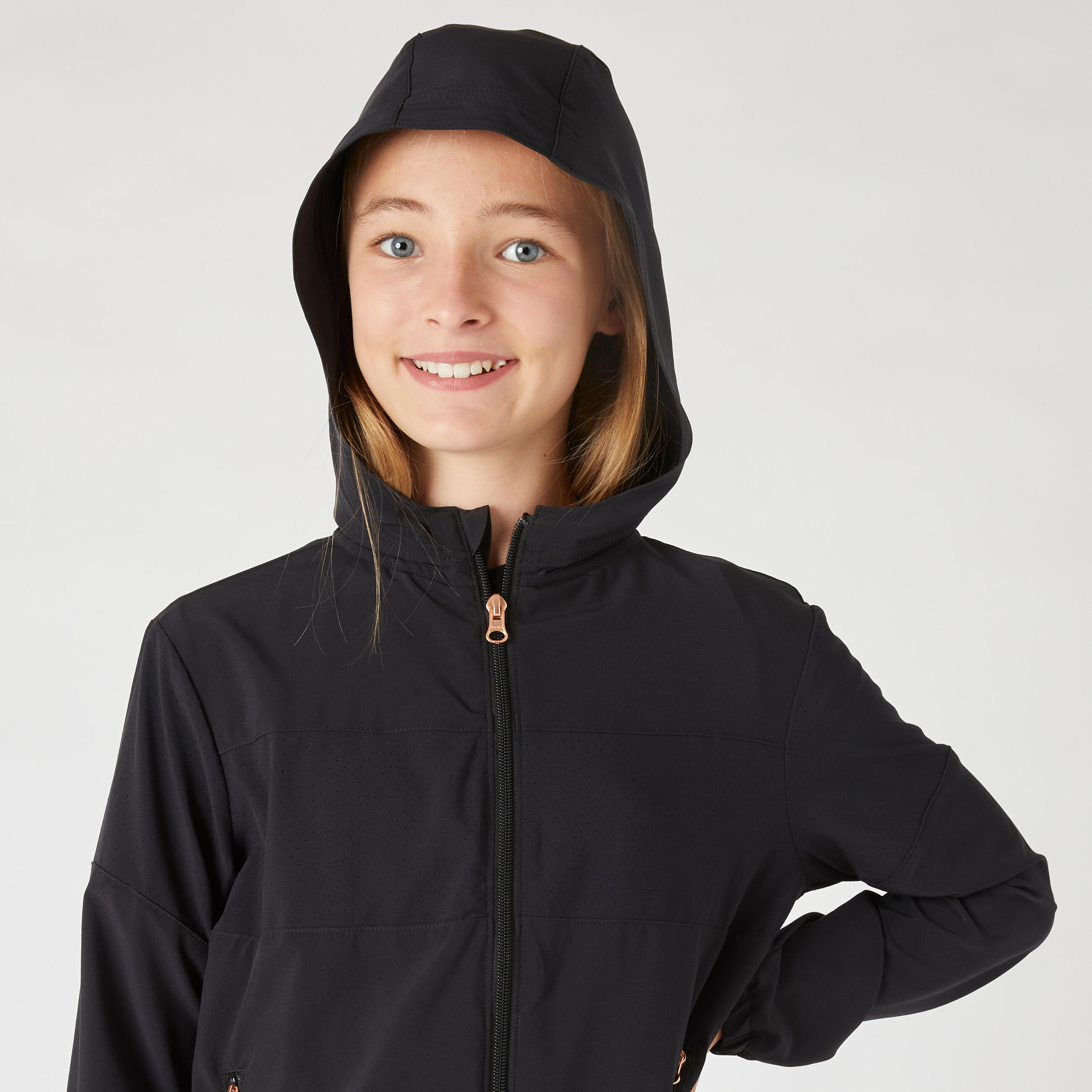 Lightweight breathable jacket - black