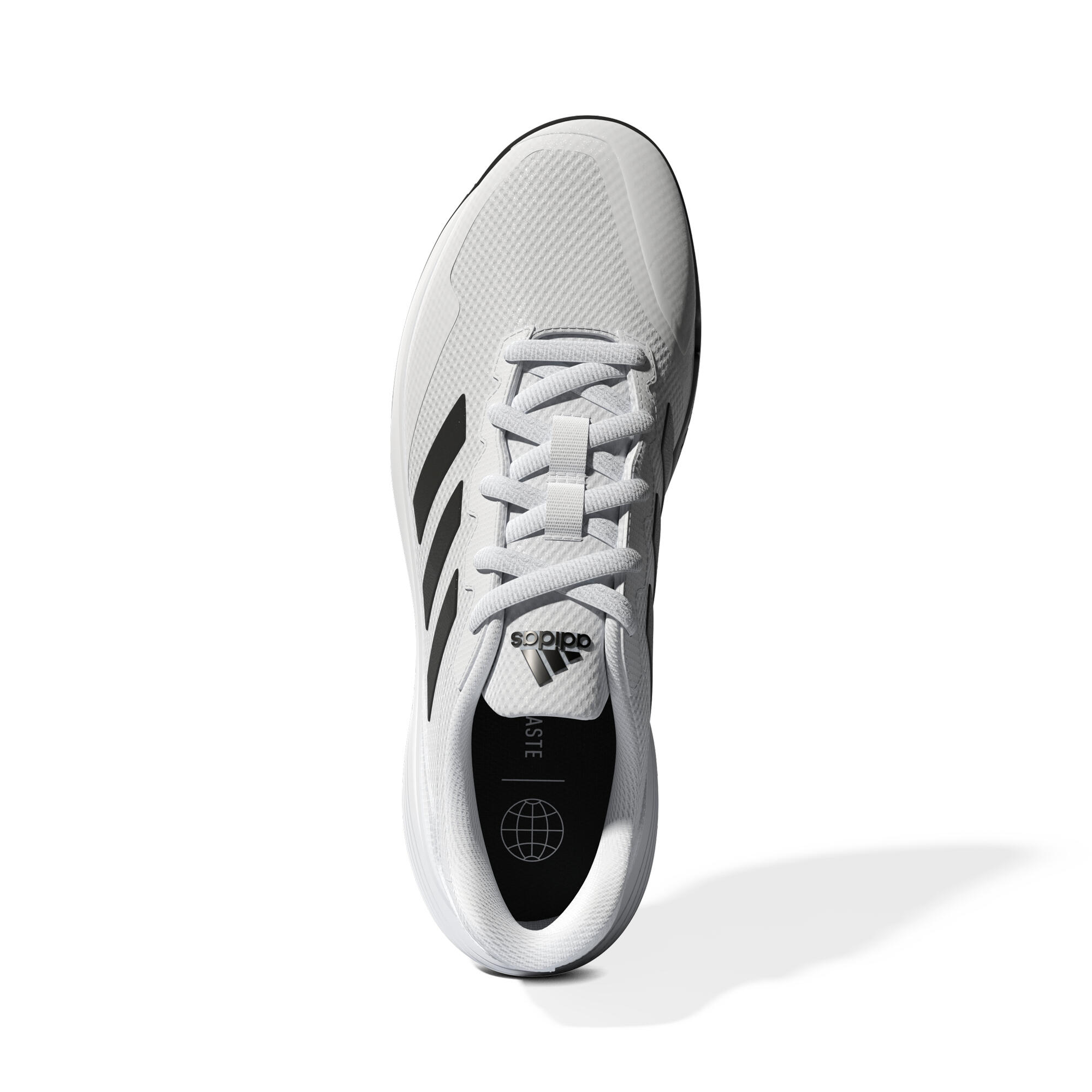 Men's Multicourt Tennis Shoes Gamecourt - White/Black 7/8