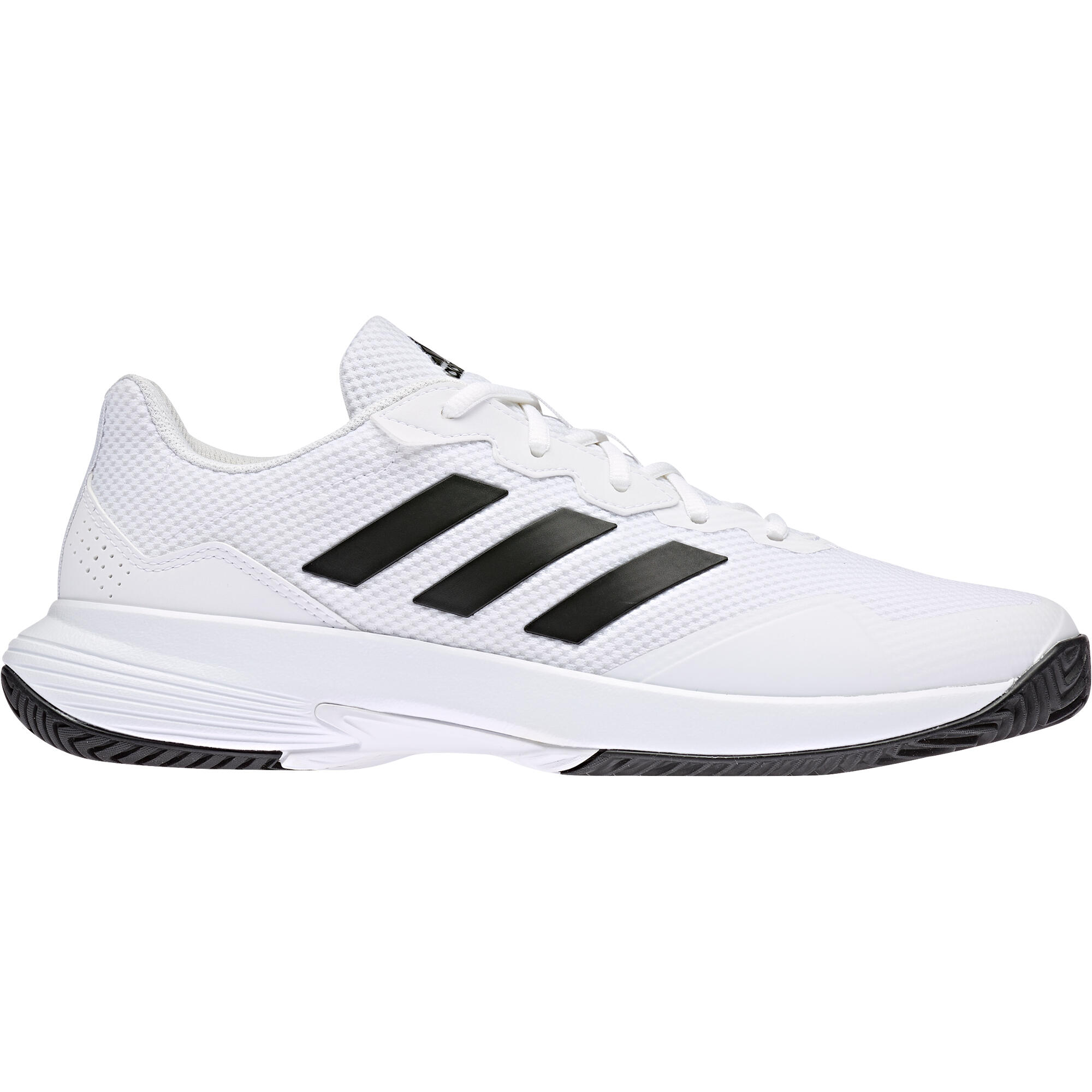 Adidas Men's Multicourt Tennis Shoes Gamecourt - White/black