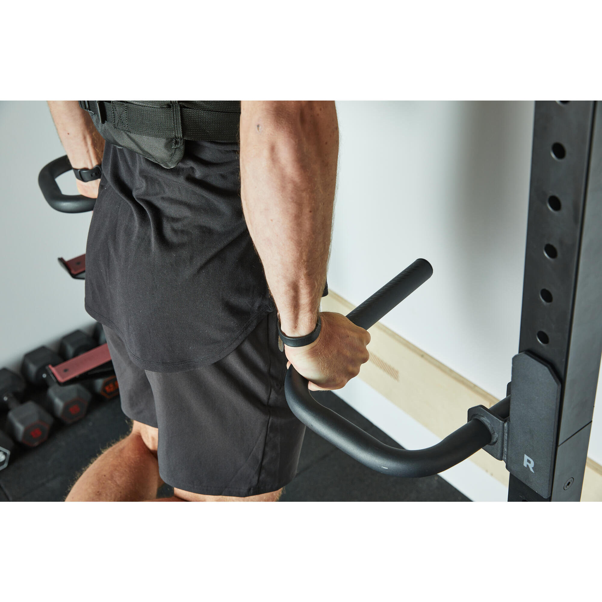 Rack da parete pieghevole per bodybuilding - WALL RACK FOLD