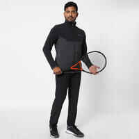 Men's Tennis Jacket Essential - Black/Grey