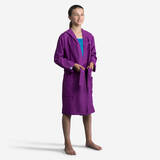 KID'S COMPACT POOL BATHROBE PURPLE