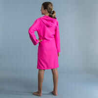 KID'S COMPACT POOL BATHROBE PINK