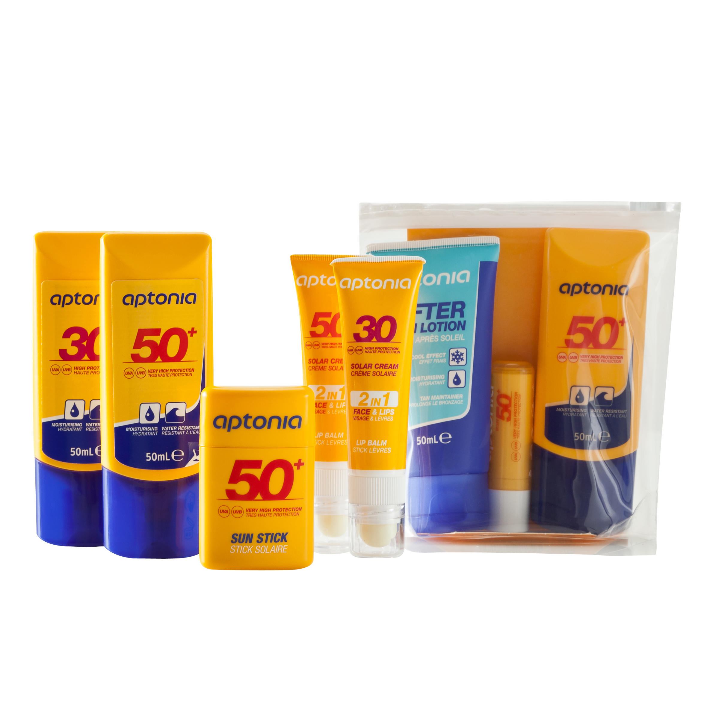 2-in-1 SPF 50+ sunscreen stick for face and lips 6/6