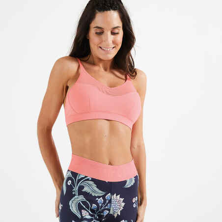 Light Support Fitness Sports Bra 140 - Pink