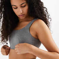 Light Support Fitness Bra 120 - Grey