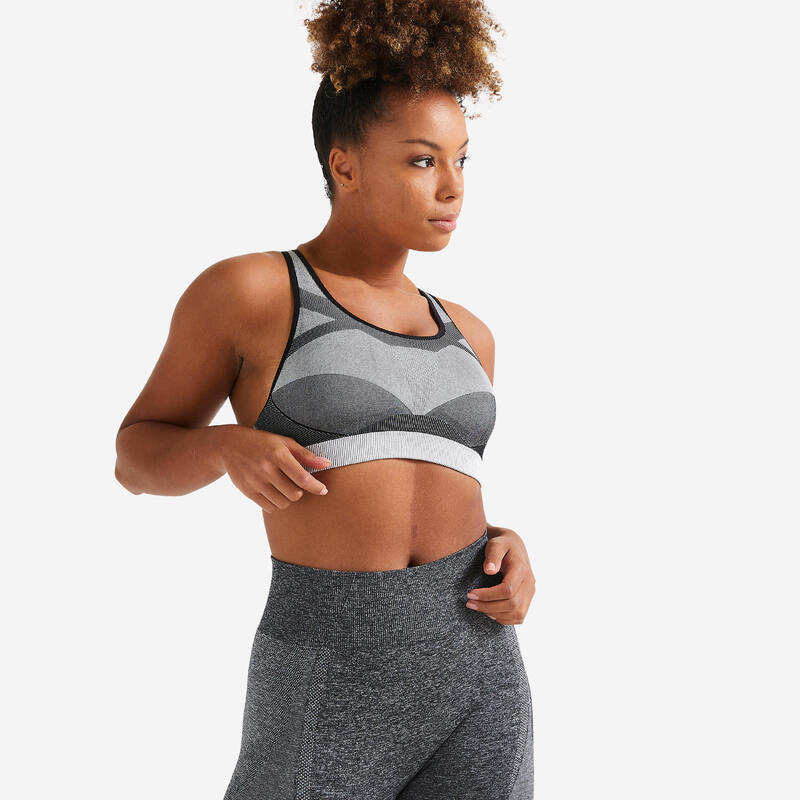 Brassière de sport pour femmes - LA Gear - Fitness - Gris