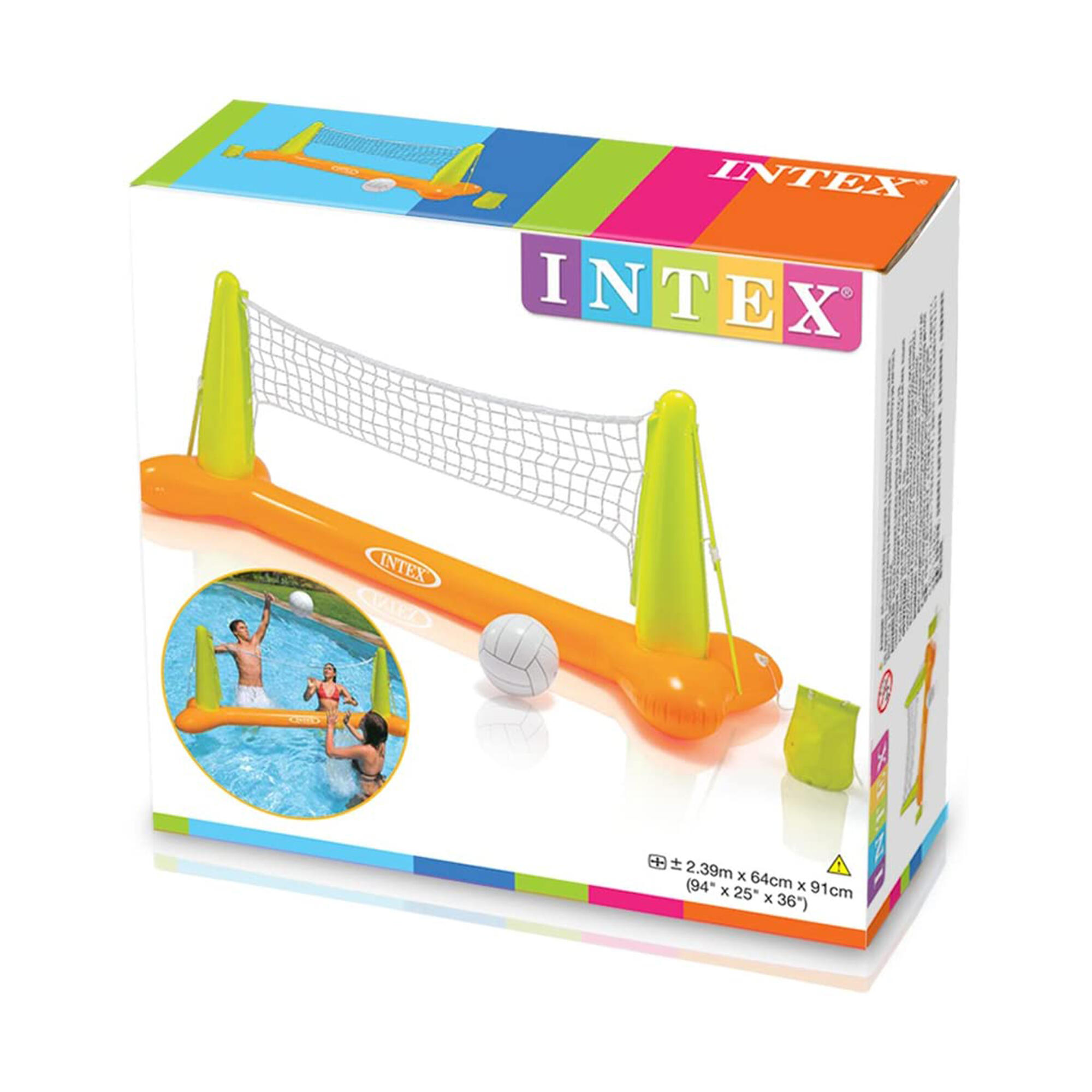 INFLATABLE POOL VOLLEYBALL NET INTEX 4/4