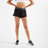 Women's Fitness Shorts - Black Grey