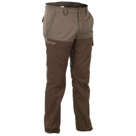 Lovačke hlače Renfort SG100 zeleno-smeđe