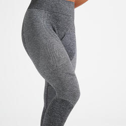 Női leggings fitneszhez FTI 500A, magasított derekú, alakformáló