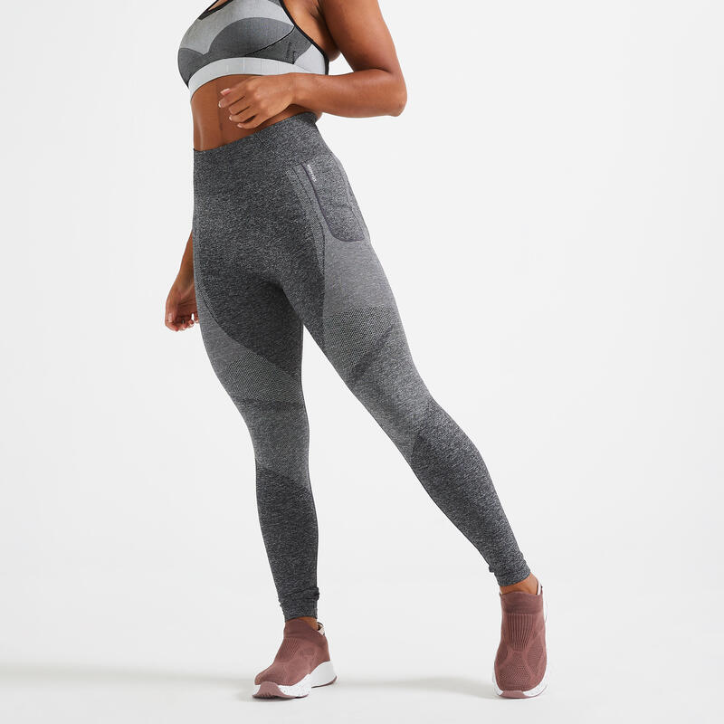 Modellerende legging met hoge taille voor fitness seamless