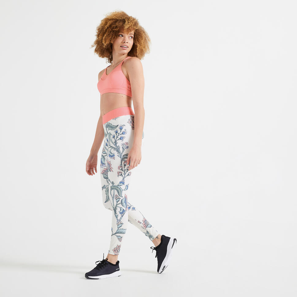 Legginsy fitness damskie Domyos