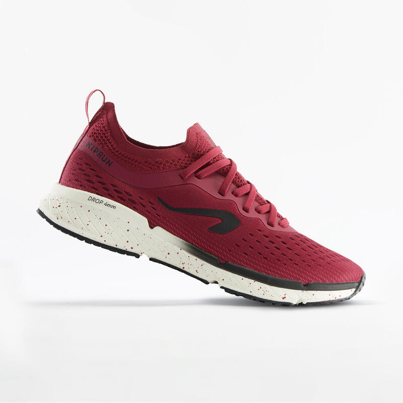 Women Marathon Running Shoes KN500- Red