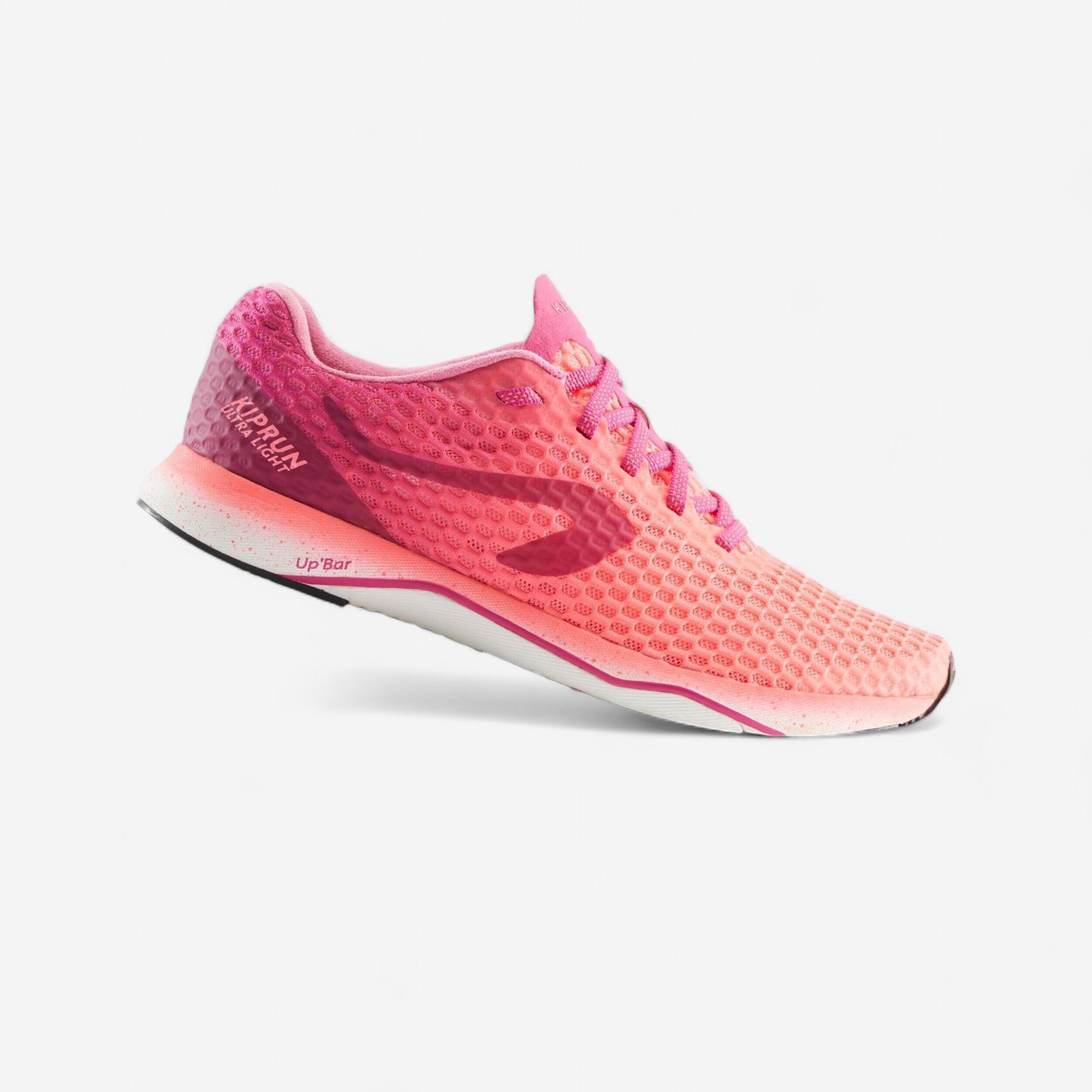 KALENJI Scarpe running donna KIPRUN ULTRALIGHT rosa